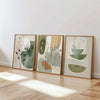Boho Floral Canvas Set