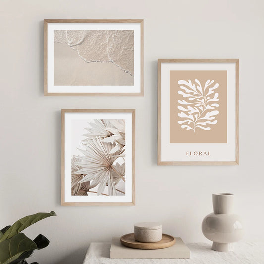 Floral Leaves Canvas Art
