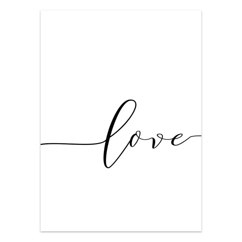 Couple Line Canvas Art