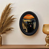 Abstract Screaming Cat Art