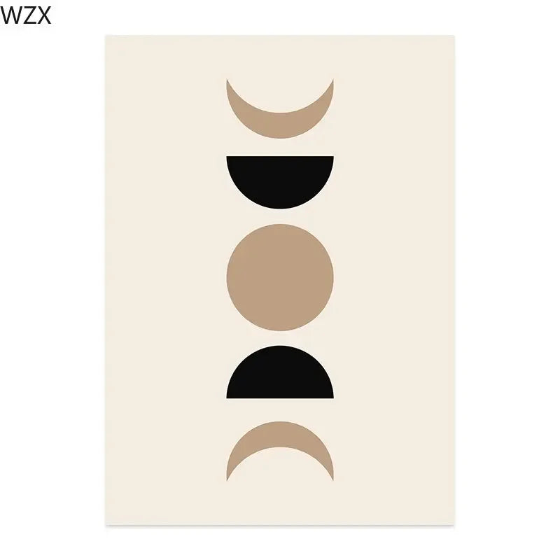 Scandinavian Geometric Canvas Art