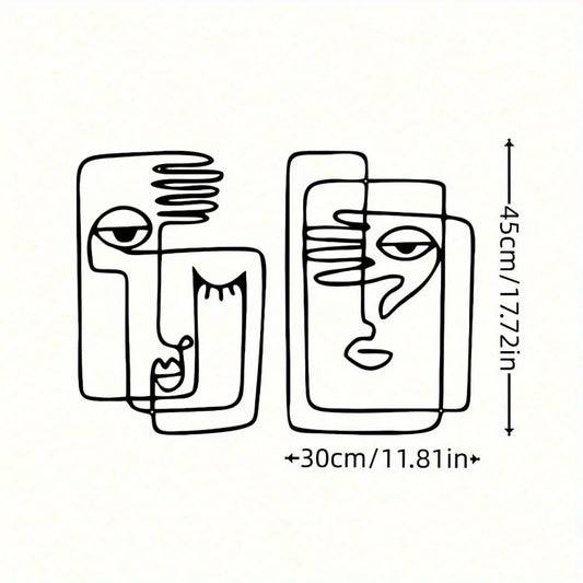 Picasso Metal Wall Set