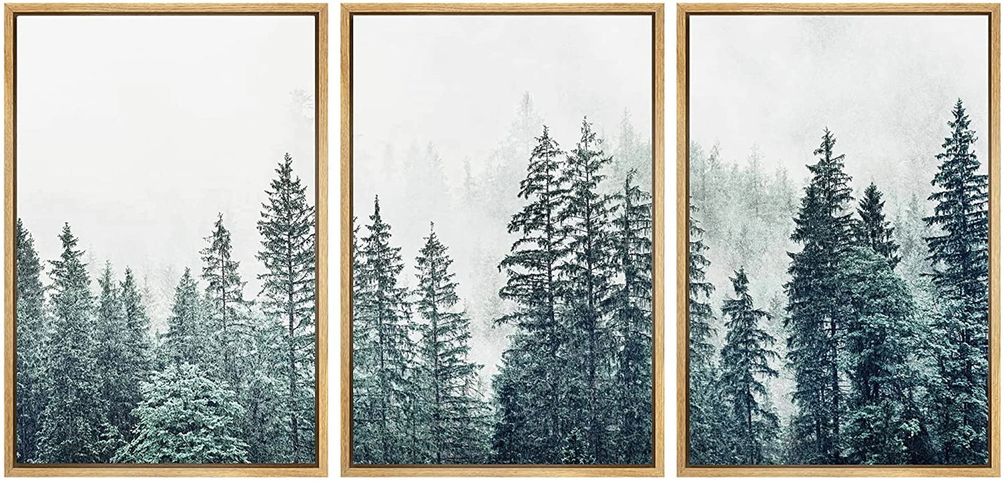 Misty Forest Canvas Set