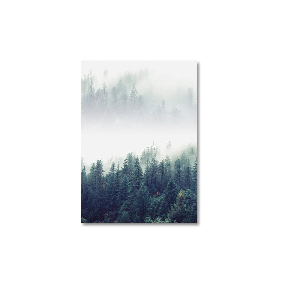 Evergreen Forest Canvas Set