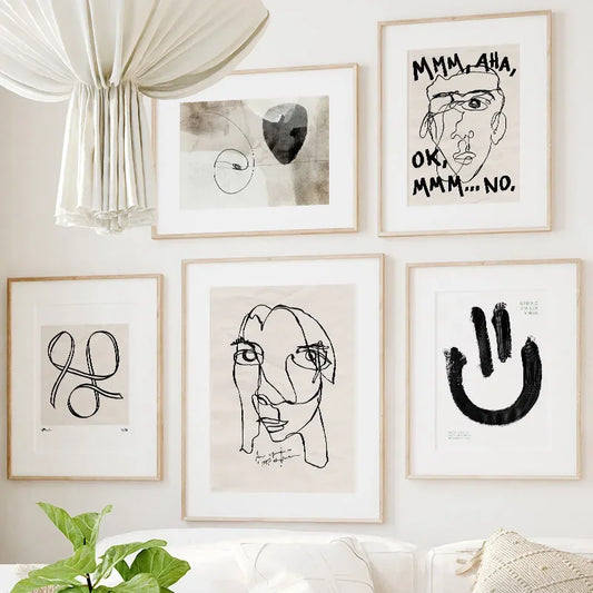 Smile Face Canvas Art