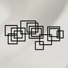 Geometric Iron Wall Panel