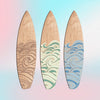 Tropical Surfboard Wall Decor