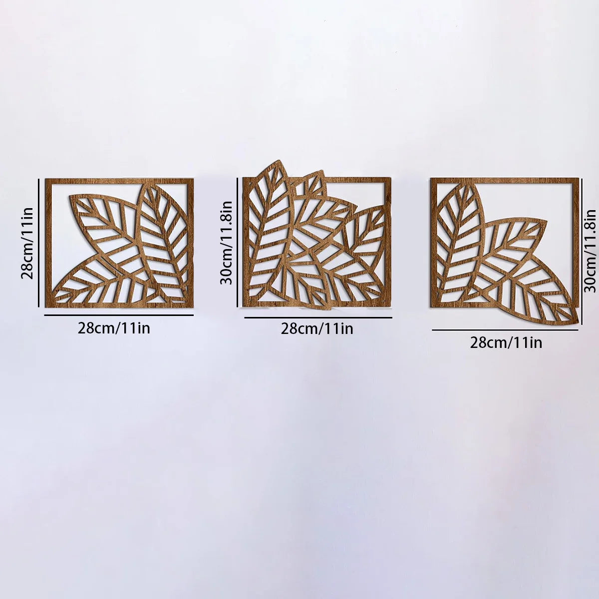 Wooden Tropical Palm Decor