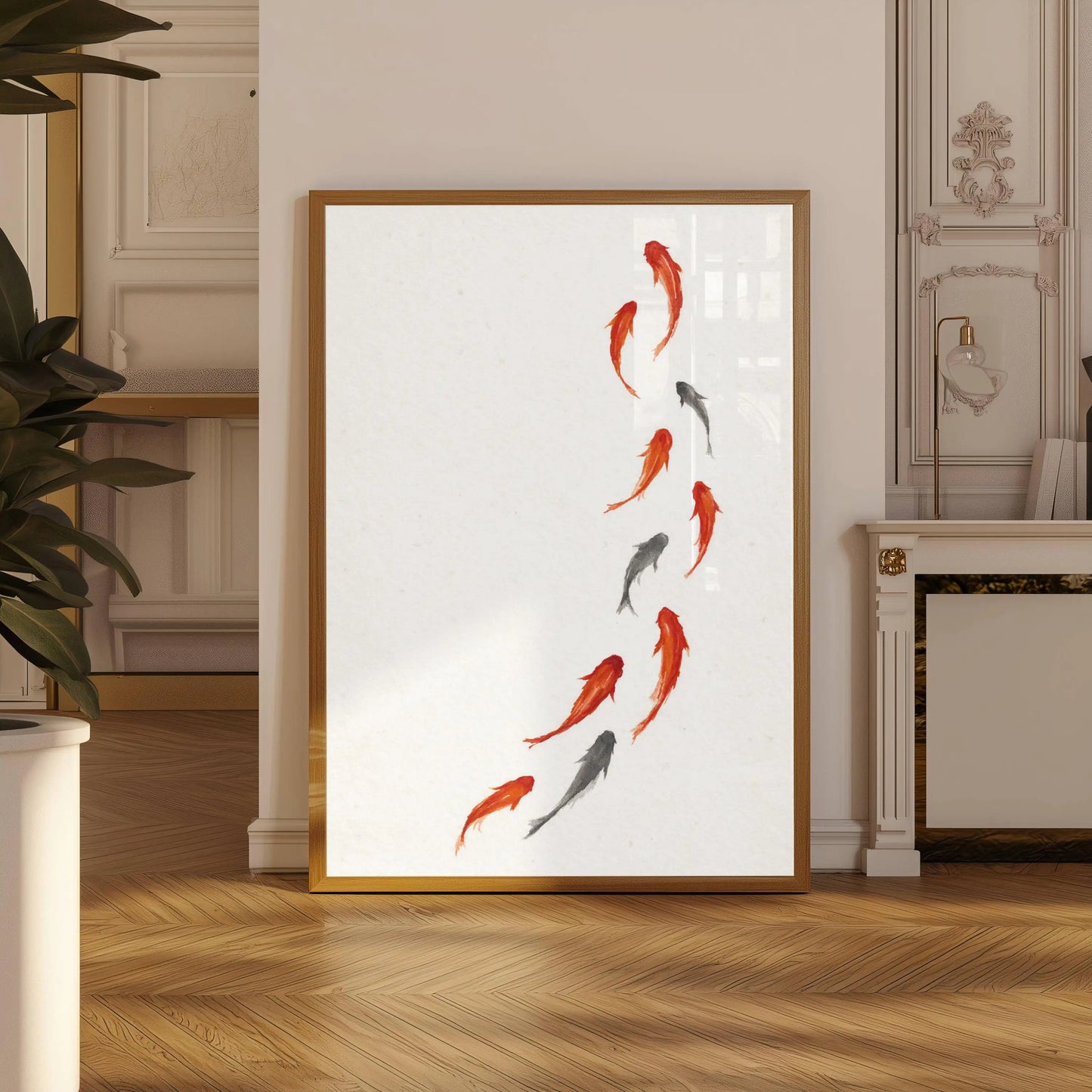 Japanese Bonsai Canvas Art