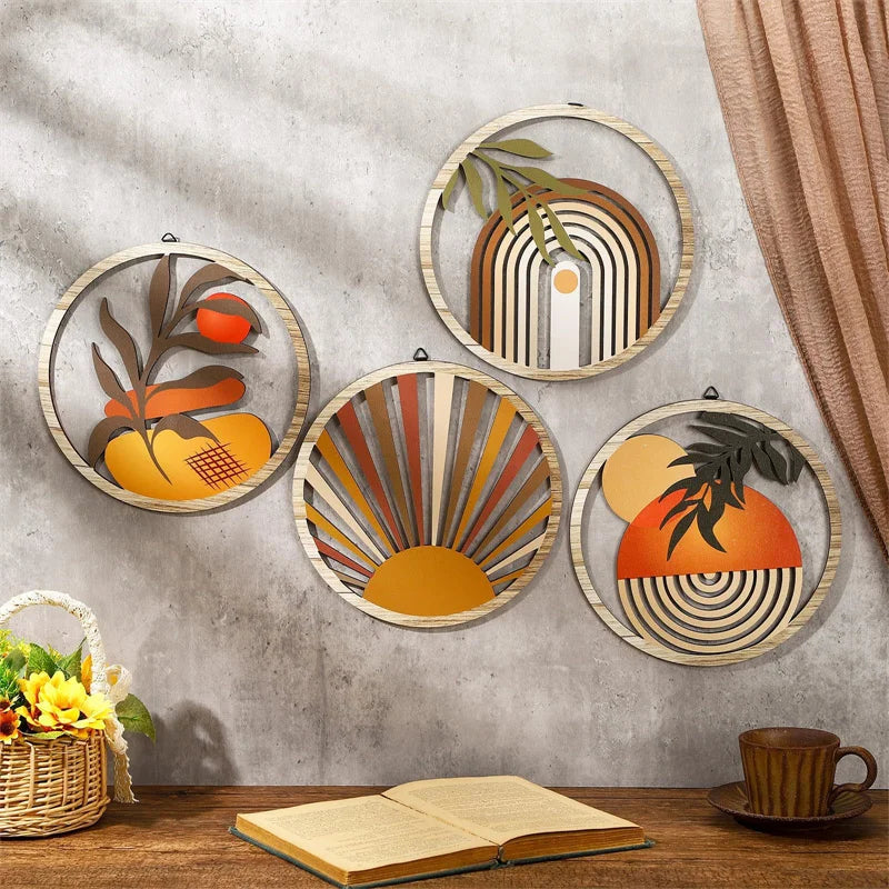Boho Wooden Wall Decor