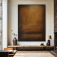Beige Abstract Canvas Art