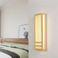 Japanese Wooden Wall Lamp