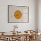 Japandi Sunrise Canvas Art