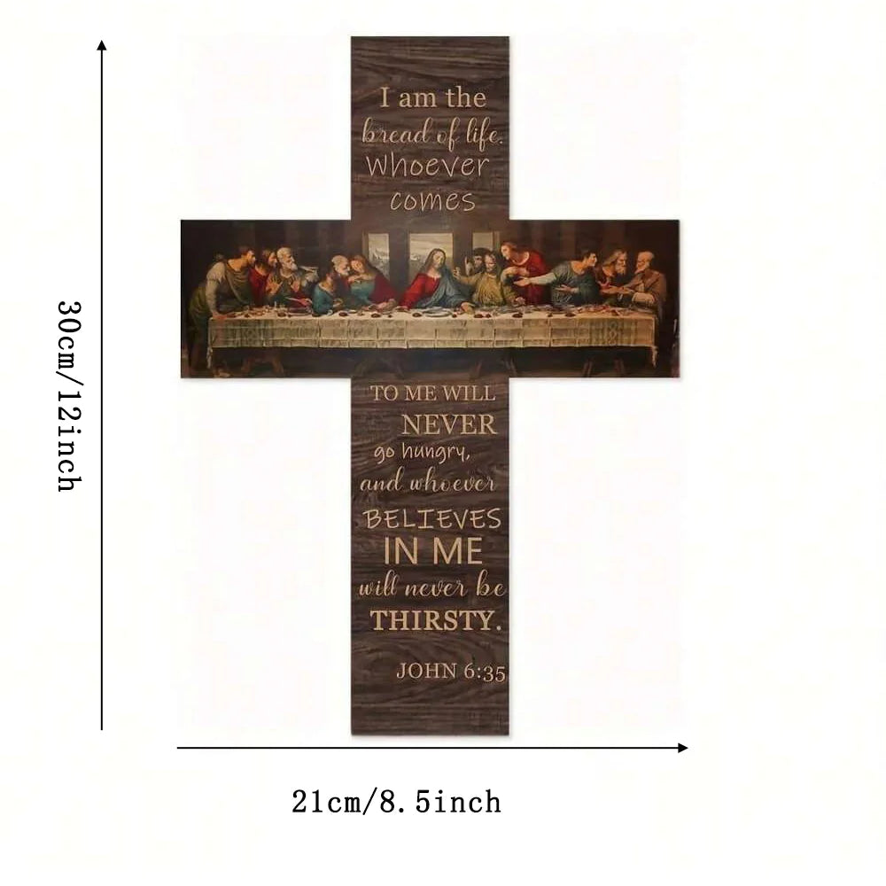 Last Supper Wooden Plaque
