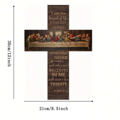 Last Supper Wooden Plaque