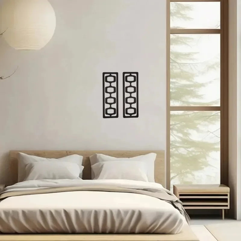 Mid Century Wood Panels
