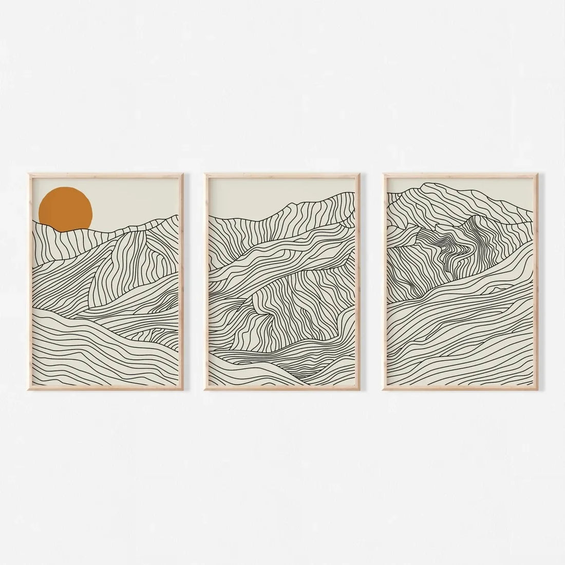 Japanese Alps Sunrise Art