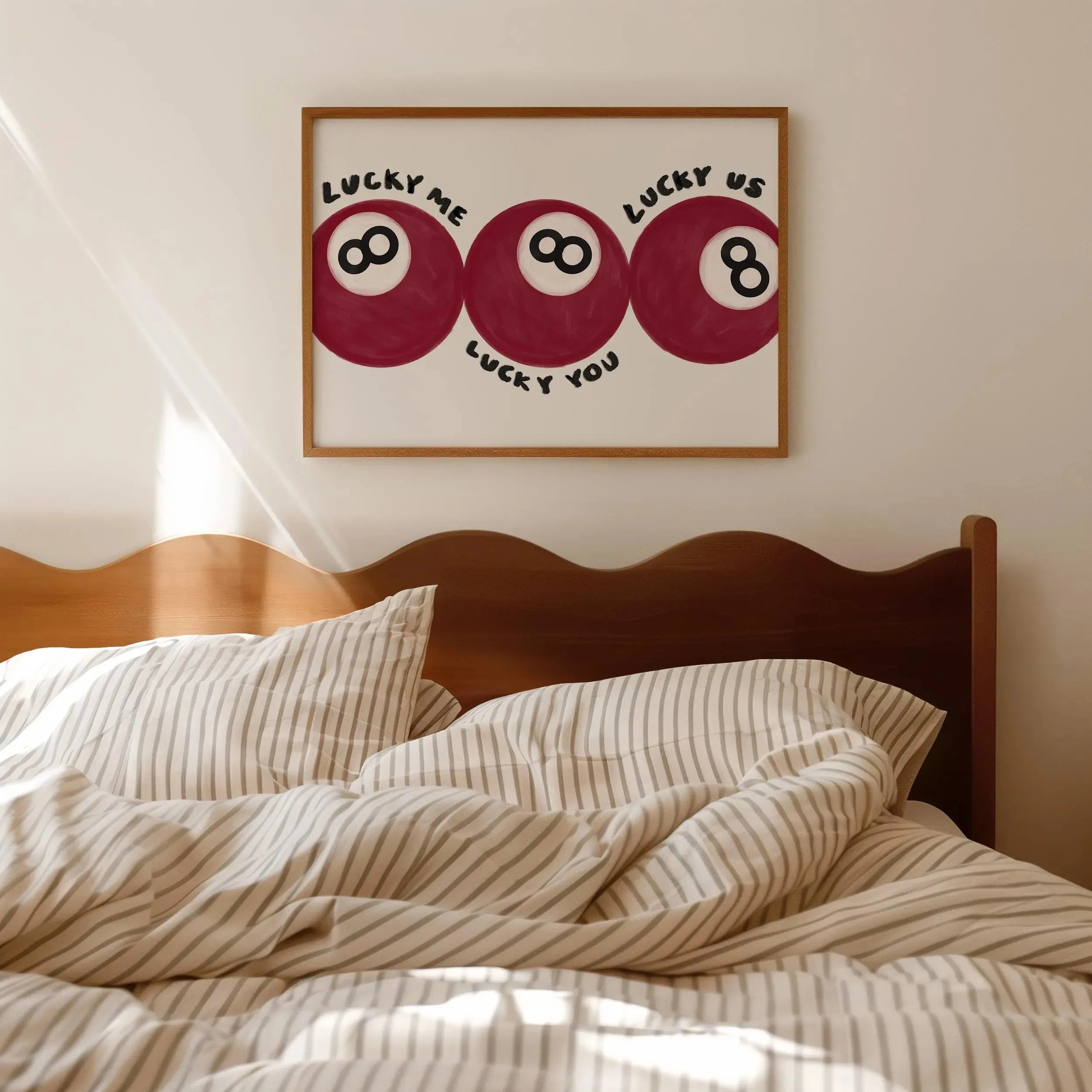 Lucky Eight Ball Canvas