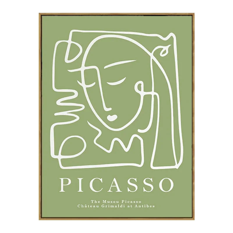 Matisse Floral Line Art