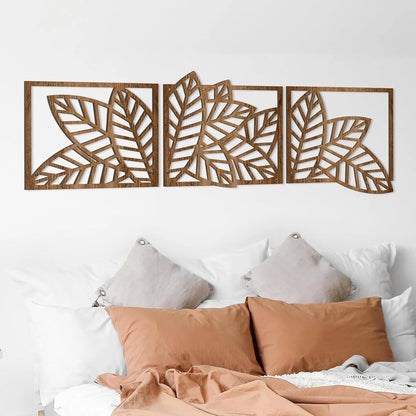 Wooden Tropical Palm Decor