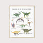 Dinosaur Kids Canvas Art