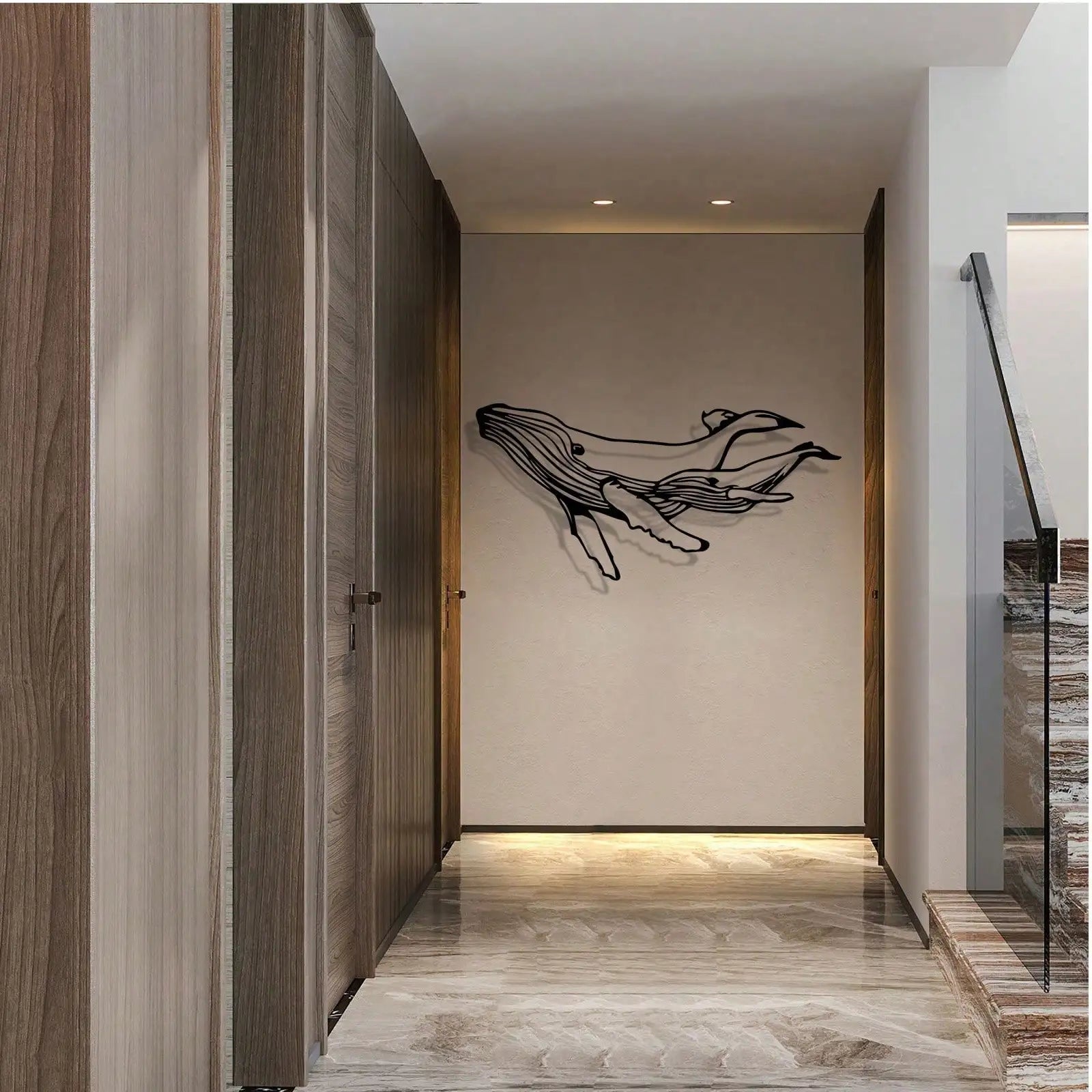 Hummingbird Iron Wall Art