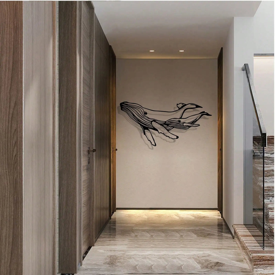 Hummingbird Iron Wall Art