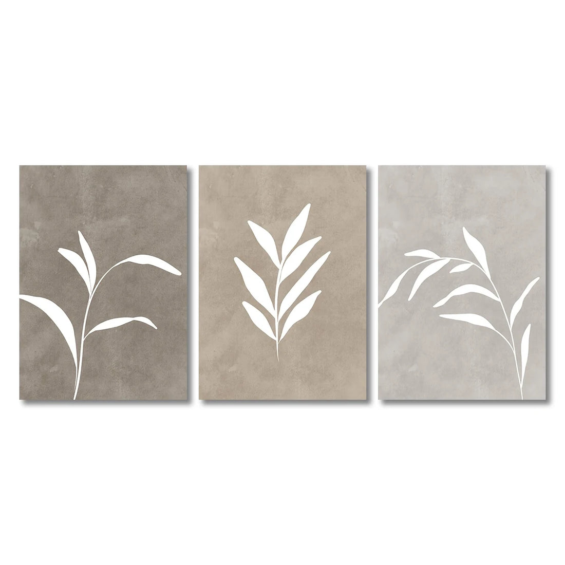 Neutral Fern Wall Set