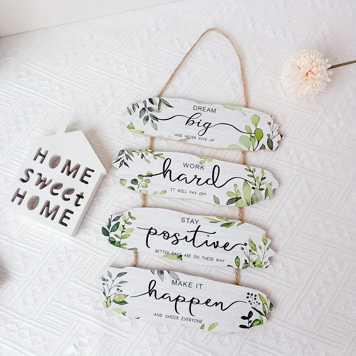 Rustic Inspirational Wall Sign