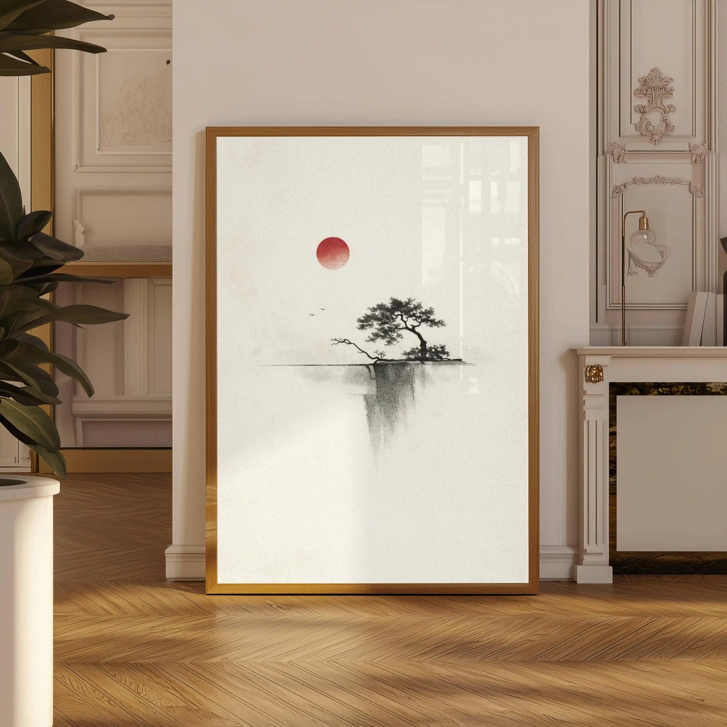 Japanese Bonsai Canvas Art