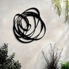 Circular Metal Wall Sculpture