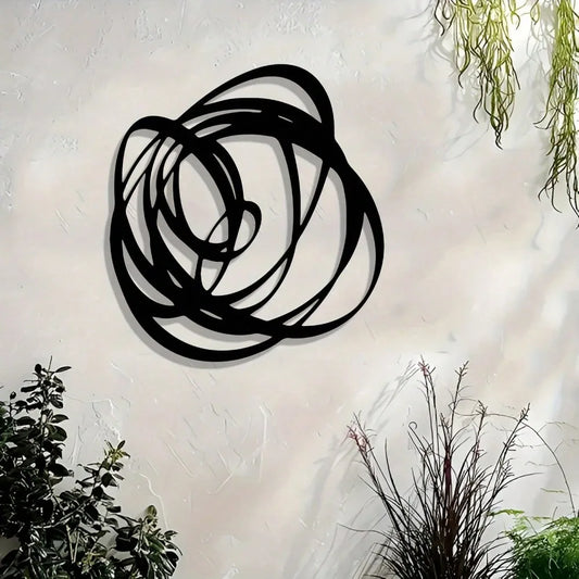 Circular Metal Wall Sculpture
