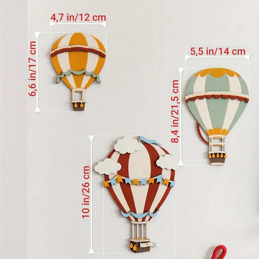 Hot Air Balloon Wall Art