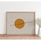 Japandi Sunrise Canvas Art
