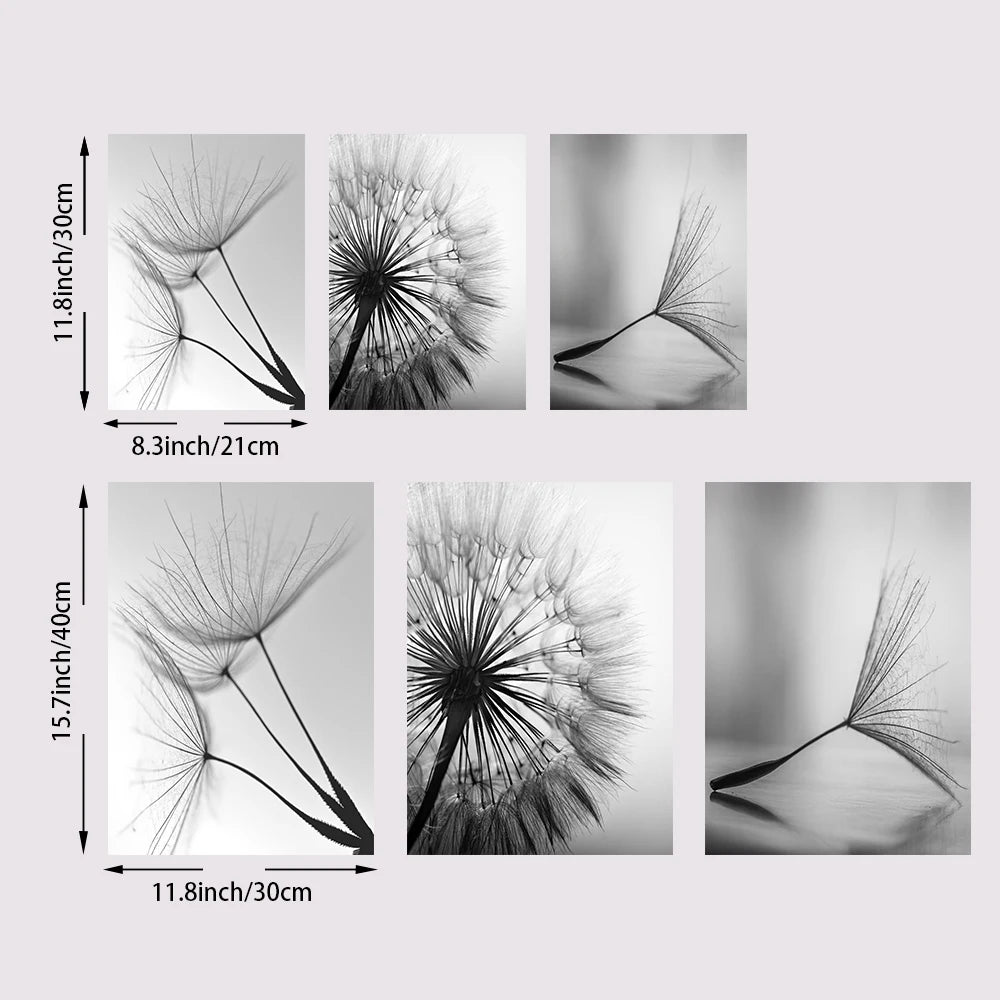 Dandelion Canvas Wall Art