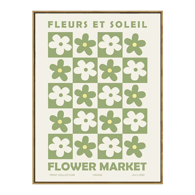 Matisse Floral Line Art