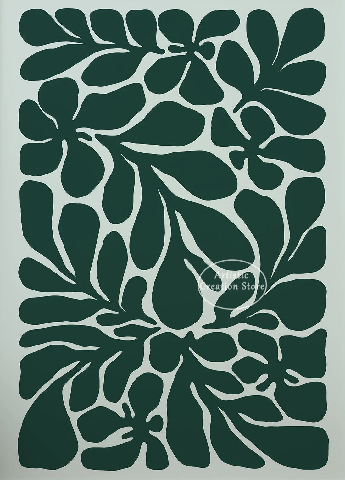 Botanical Flower Market Art