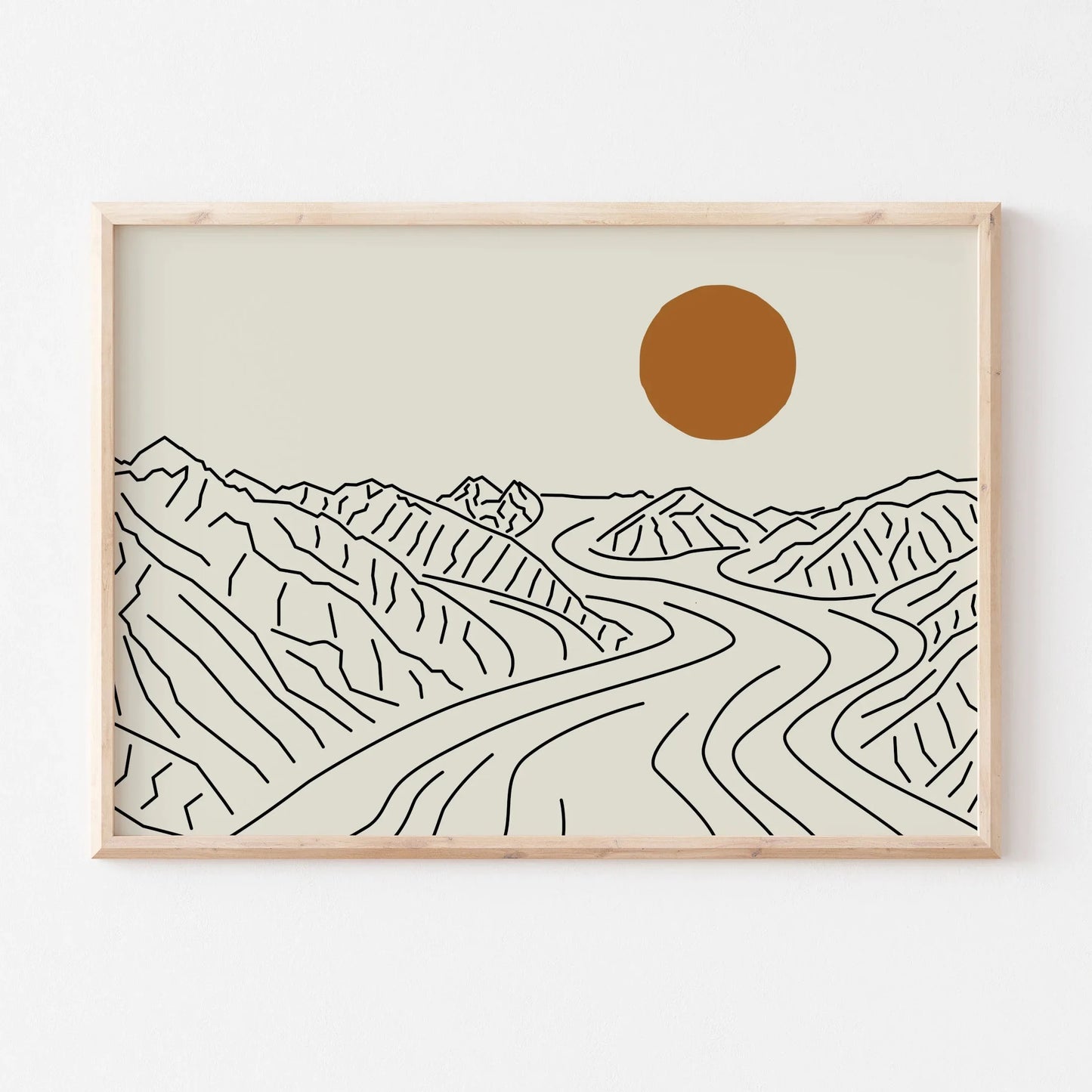 Japanese Alps Canvas Art