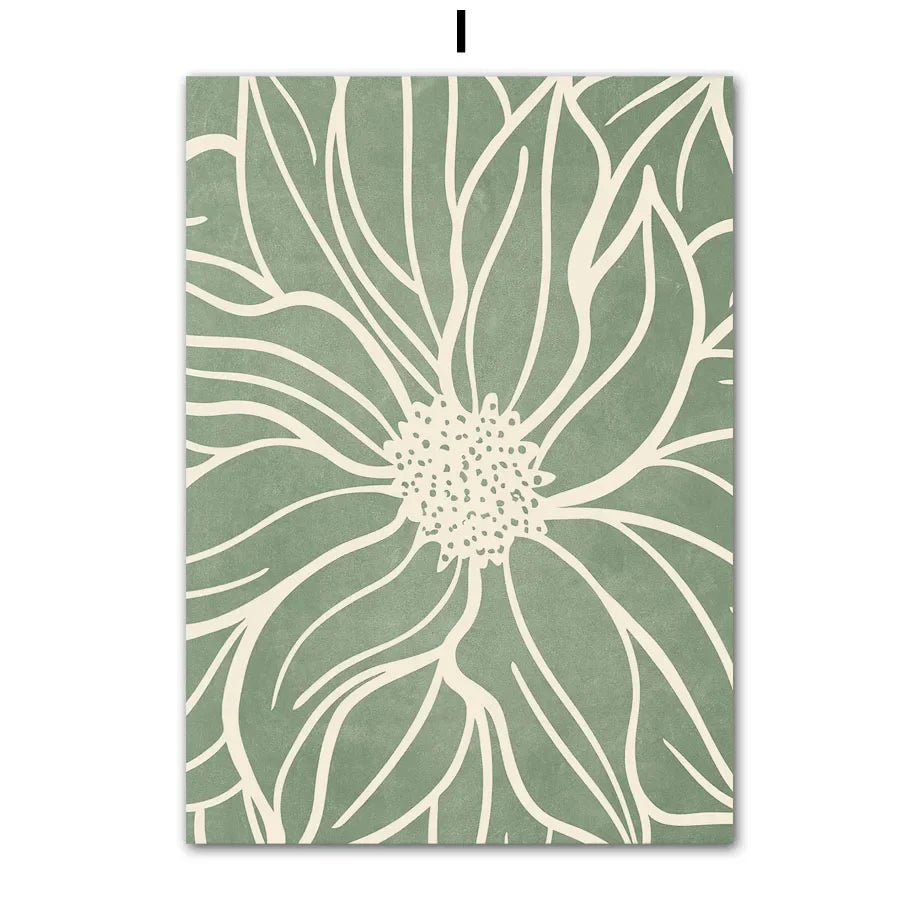 Boho Sun Moon Canvas