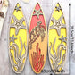 Wooden Surfboard Wall Decor