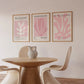 Pink Matisse Canvas Set