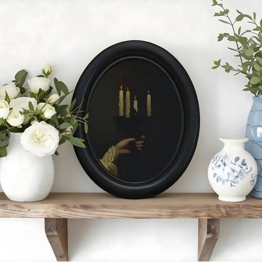 Gothic Candlestick Wall Decor