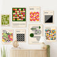 Bauhaus Rainbow Canvas Art