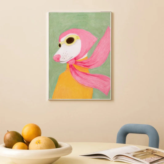 Crocodile Abstract Canvas Art