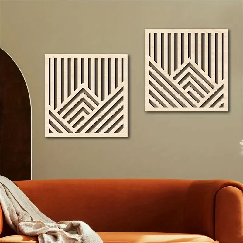 Modern Wooden Wall Accents