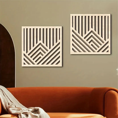 Modern Wooden Wall Accents