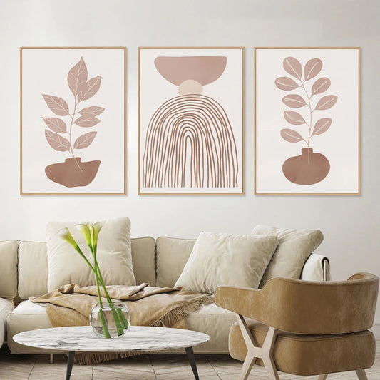 Boho Face Canvas Art