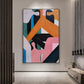 Abstract Figure Canvas Art
