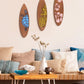 Wooden Surfboard Wall Decor