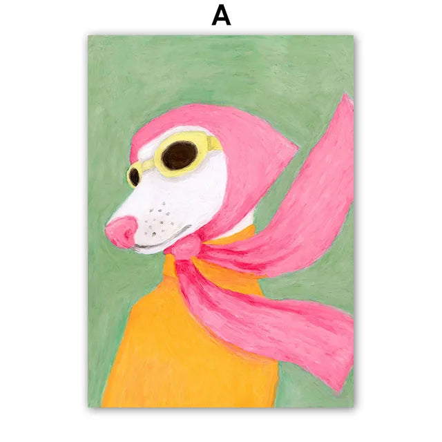 Fashion Girl Canvas Art